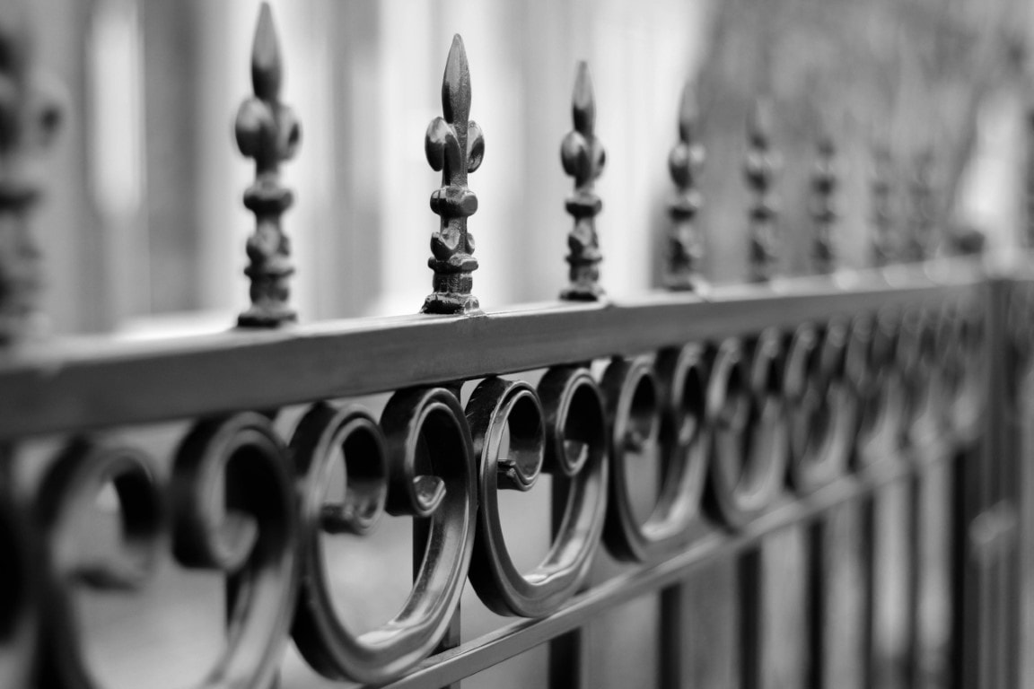 An image of Iron Fencing in Downey, CA